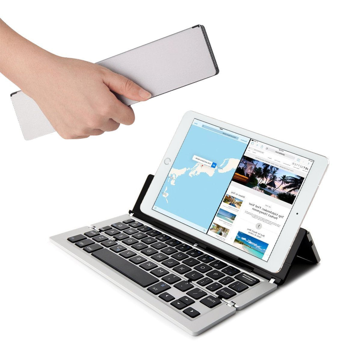 Folding keyboard